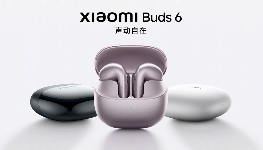 Tai nghe Xiaomi Buds 6 ra mắt: driver 3 nam châm mạ vàng, Harman tinh chỉnh âm, ANC, pin 35 giờ
