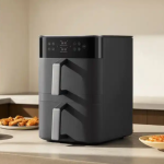 Xiaomi ra mắt quốc tế nồi chiên không dầu 2 tầng, có điều khiển qua app