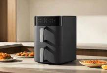 Xiaomi ra mắt quốc tế nồi chiên không dầu 2 tầng, có điều khiển qua app