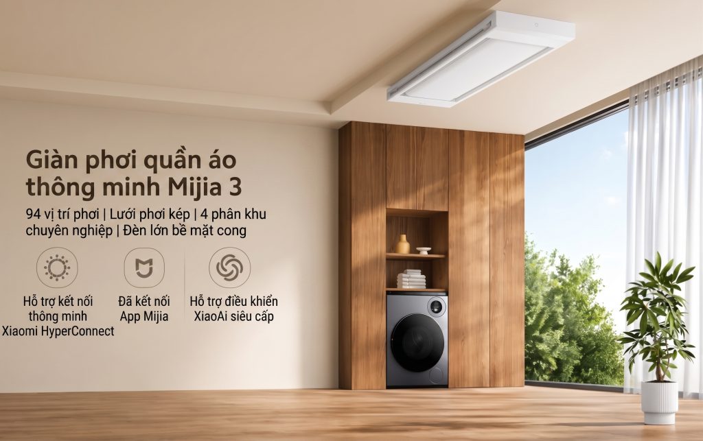 Mijia Smart Clothes Drying Rack 3