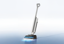 Máy hút bụi lau sàn Mijia Wireless Floor Washer 5 Pro: Lực hút 26000 Pa, pin đủ dùng 40 phút liên tục