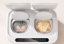 Xiaomi ra mắt máy giặt sấy mini lồng đôi Mijia 1kg chống nhiễm khuẩn chéo, giá 5,8 triệu đồng