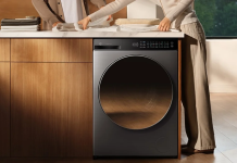 Máy giặt sấy Xiaomi 13kg mới ra mắt tích hợp HyperOS và khử trùng bằng điện phân