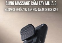 Xiaomi mở bán súng massage 3 đầu, lực đẩy 25kg, giá 369 nhân dân tệ
