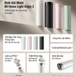Xiaomi ra mắt bình giữ nhiệt 500ml: lòng bình bằng thép không gỉ 316L, 4 màu, giá 89 tệ