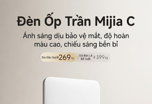 Xiaomi gọi vốn dòng đèn trần Mijia C Series, có phiên bản phòng khách và phòng ngủ