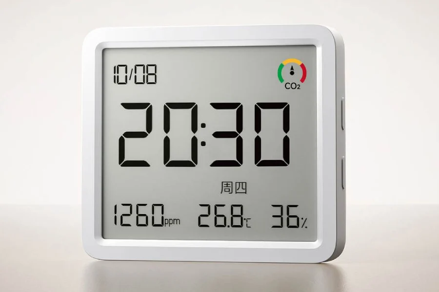 Sau 4 năm, Xiaomi mới nâng cấp máy đo nhiệt độ và độ ẩm: bổ sung phát hiện CO2, màn to hơn