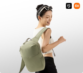 Xiaomi mở bán balo siêu nhẹ Mijia Lightest: gập gọn trong lòng bàn tay, chứa 4kg đồ